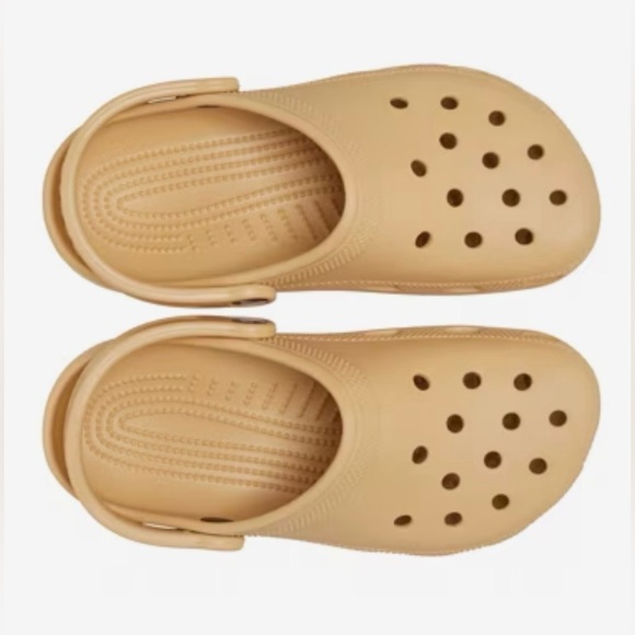 CROCS Beige Women's Mules - Picture 2 of 9